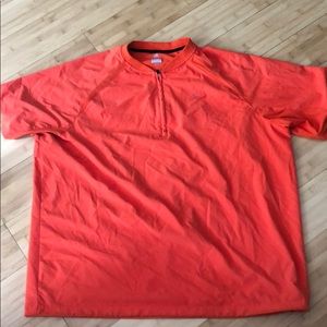 Adidas 1/4 zip short sleeve pullover